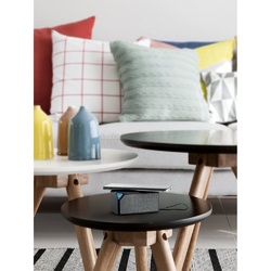 GRUBBS. Haut parleur portatif en ABS avec chargement sans fil