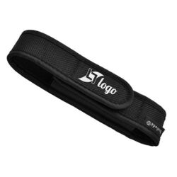 Etui de ceinture en nylon pour couteau 'Slim', noir