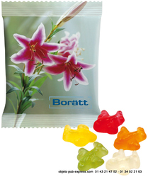 haribo mini avion  sachet publicitaire pour entreprise