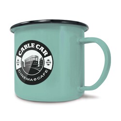 MUG EMAILLÉ COULEUR- MUG PUBLICITAIRE VINTAGE - 285ml