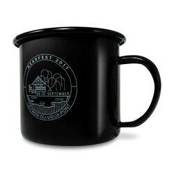 MUG EMAILLÉ COULEUR- MUG PUBLICITAIRE VINTAGE - 285ml