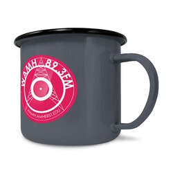 MUG EMAILLÉ COULEUR- MUG PUBLICITAIRE VINTAGE - 285ml