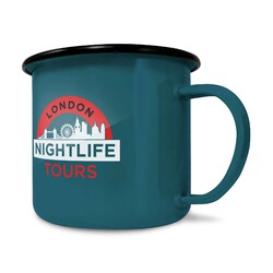 MUG EMAILLÉ COULEUR- MUG PUBLICITAIRE VINTAGE - 285ml