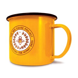 MUG EMAILLÉ COULEUR- MUG PUBLICITAIRE VINTAGE - 285ml