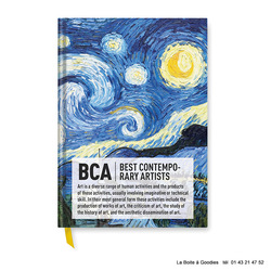 NOTEBOOK PUBLICITAIRE COUVERTURE RIGIDE QUADRI A6