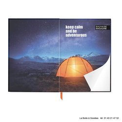 NOTEBOOK PUBLICITAIRE COUVERTURE RIGIDE QUADRI A6