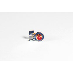 PIN'S PUBLICITAIRE METAL PRINT ÉMAIL SOUPLE