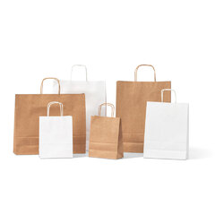 PACK PROMO SAC KRAFT NATUREL M►FAB EUROPE  ►100EX