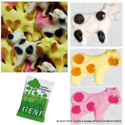 BONBONS VACHE EN SACHET PROMO PERSONNALISE