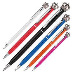 STYLO PUBLICITAIRE METAL COURONNE ROYALE