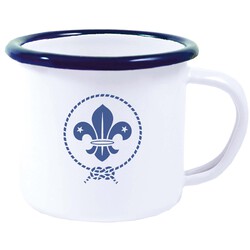MUG EMAILLE TASSE EXPRESSO MUG PUBLICITAIRE VINTAGE - 120 ML