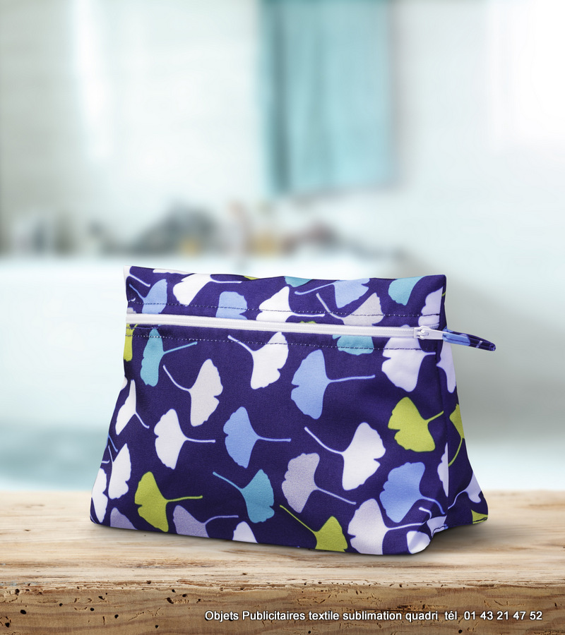 TROUSSE DE BEAUTE PERSONNALISATION TOTALE QUADRI SUBLIMATION